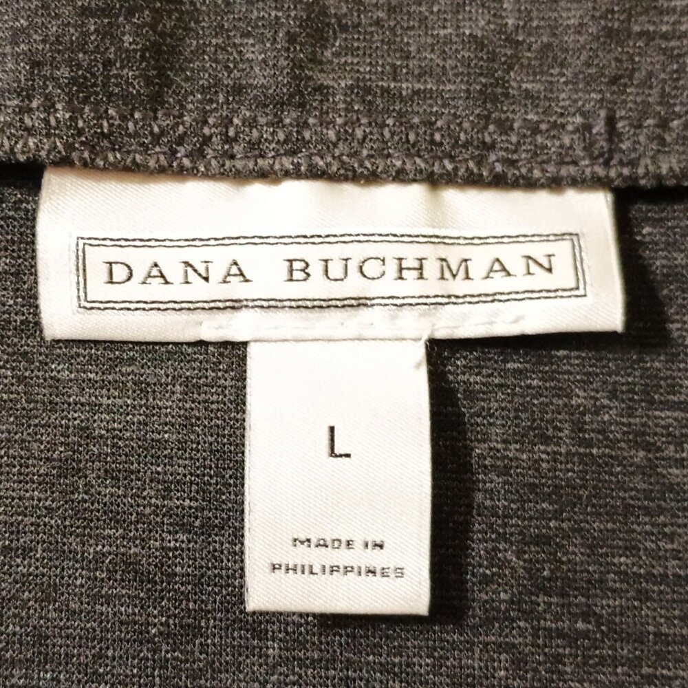 EUC: Dana Buchman Size L Dark Gray A-Line Knee-Length Skirt - Picture 3 of 5